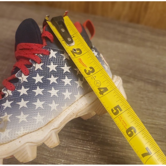 Under Armour Spotlight Franchise USA Football Cleats Youth Size 1Y - Picture 11 of 11